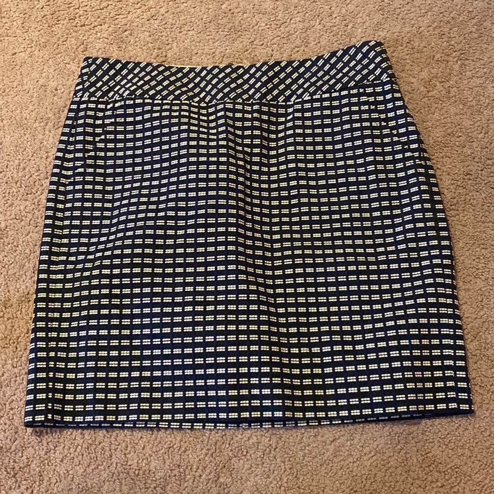 Trina Turk blue pencil skirt 4